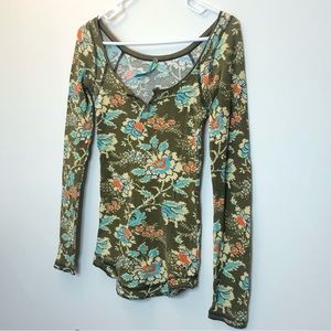 Free People Vintage Tapestry Floral Thermal